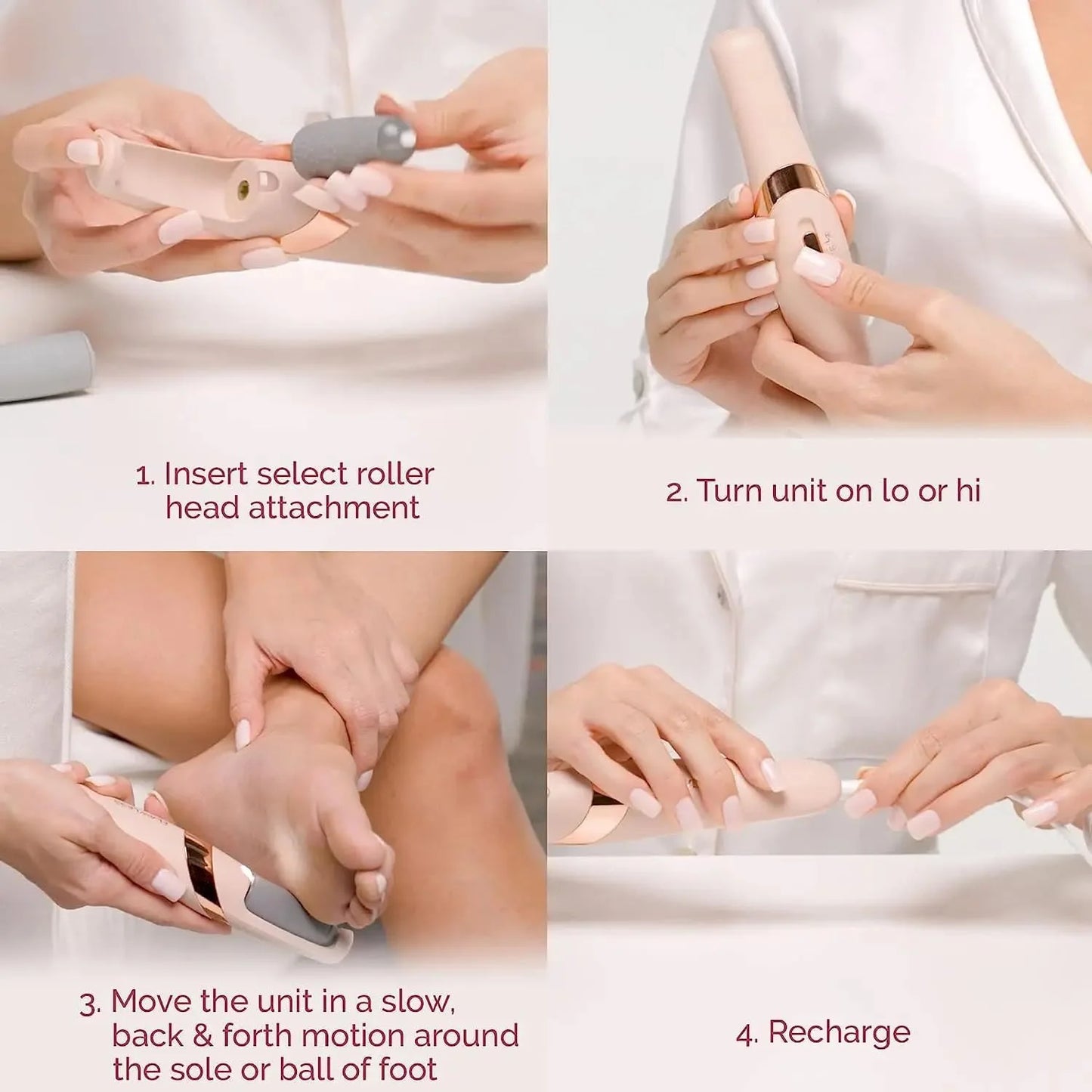 Professional Pedicure Electronic Callus Remover and Foot Care Tool