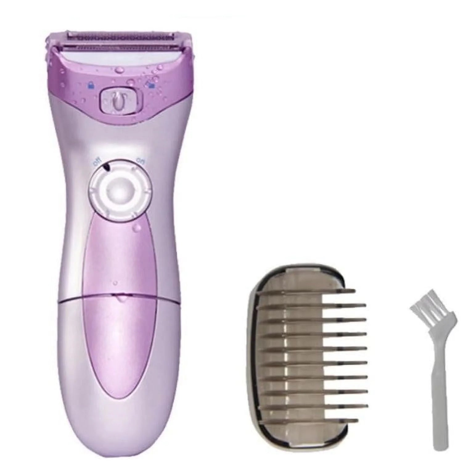 Electric Razor for Women - Wet & Dry Bikini Shaver, Painless Facial and Body Hair Remover, Portable Waterproof Trimmer for Legs and Underarms