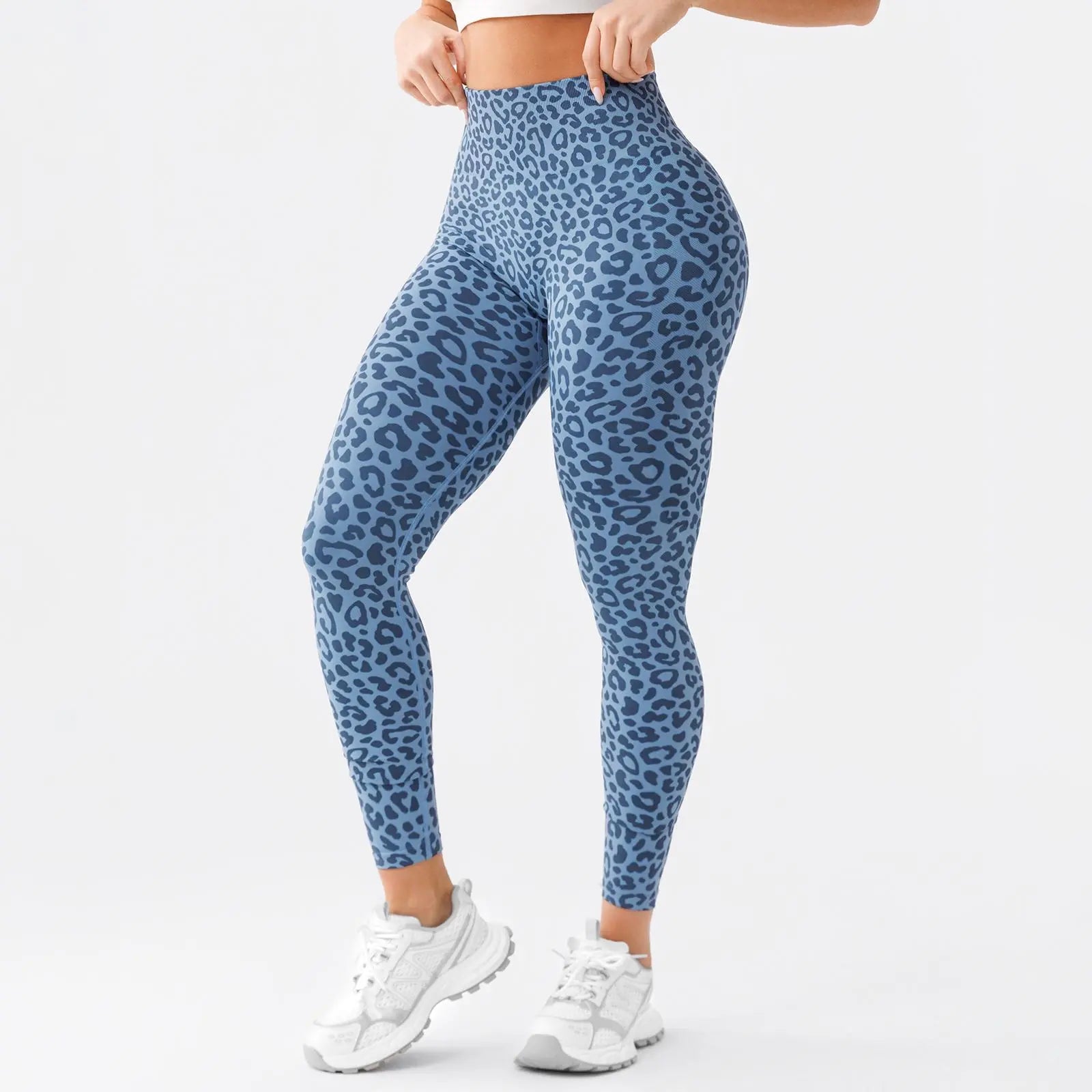 BRXL Brxlgrit 【Discount for Live】2Nd Gen Seamless Yoga Pants with Lycra Blend – Upgraded Peach Hip Lifting 3-Layer Waistband Enhanced Quick-Dry Tummy Control All-Season Wear-Brxl-1