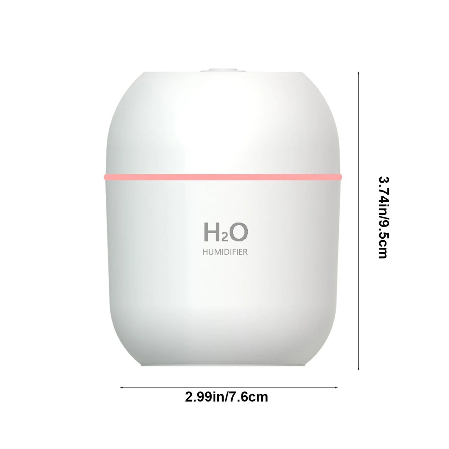 USB Rechargeable Portable Humidifier for Home and Office - Ideal for Bedroom Hydration