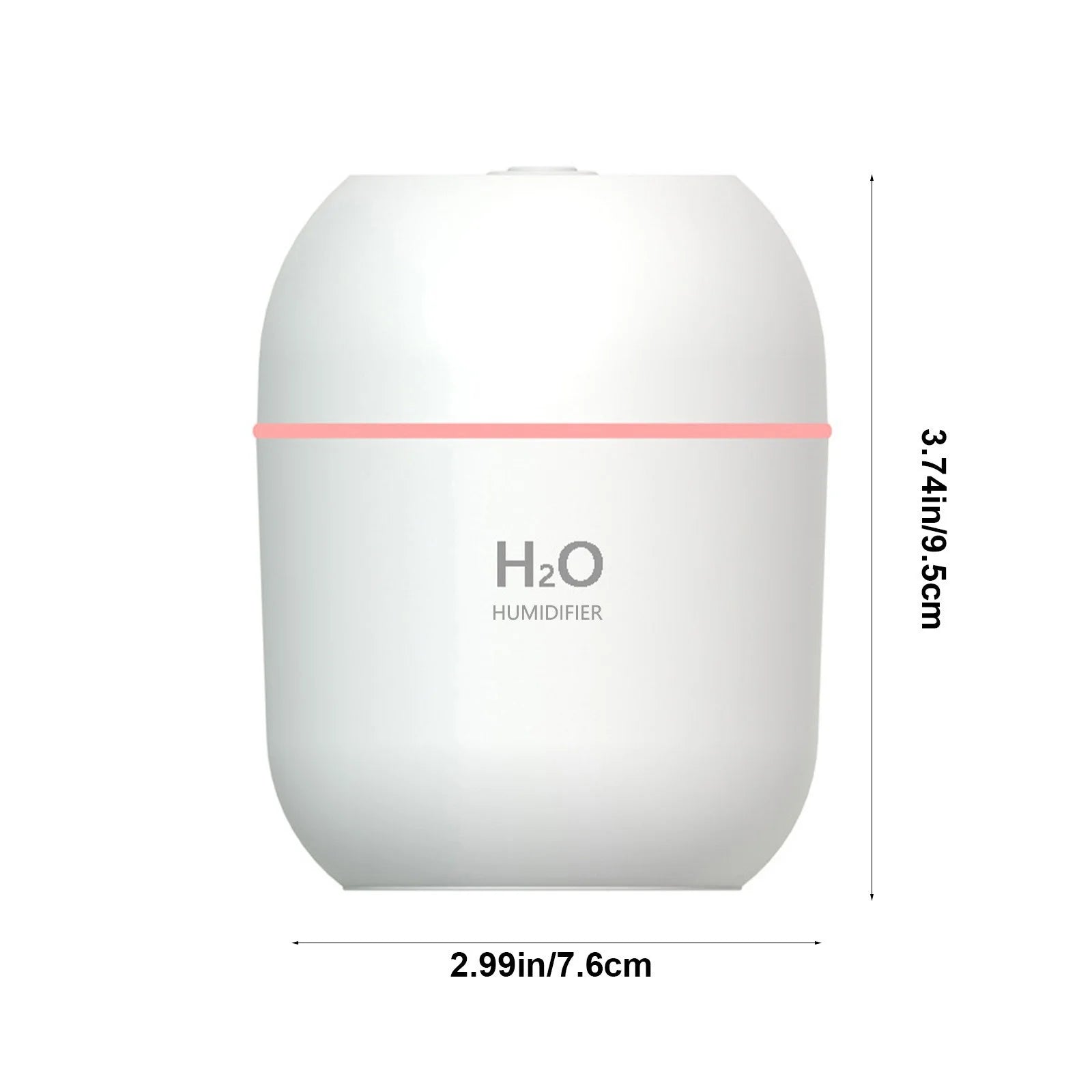 USB Rechargeable Portable Humidifier for Home and Office - Ideal for Bedroom Hydration
