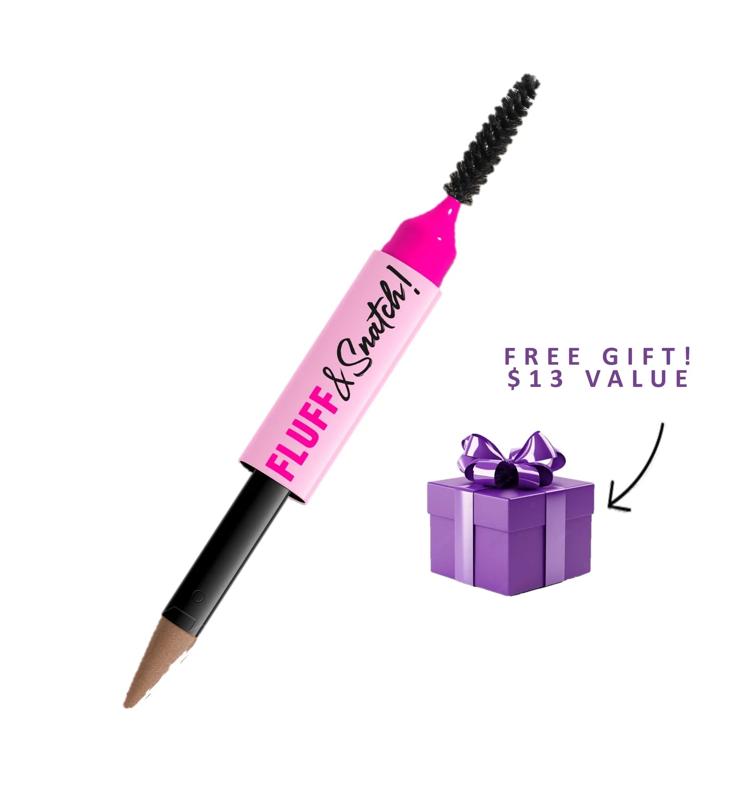 [NEW & EXCLUSIVE] Fluff & Snatch Brow Powder Pen, 24H Wear, Cream to Powder Eyebrow, Transfer-Resistant Formula, NYX Professional Makeup