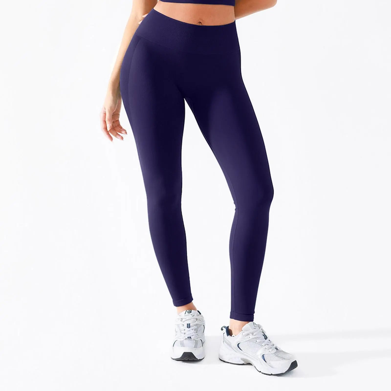 BRXL Brxlgrit 【Discount for Live】2Nd Gen Seamless Yoga Pants with Lycra Blend – Upgraded Peach Hip Lifting 3-Layer Waistband Enhanced Quick-Dry Tummy Control All-Season Wear-Brxl-1