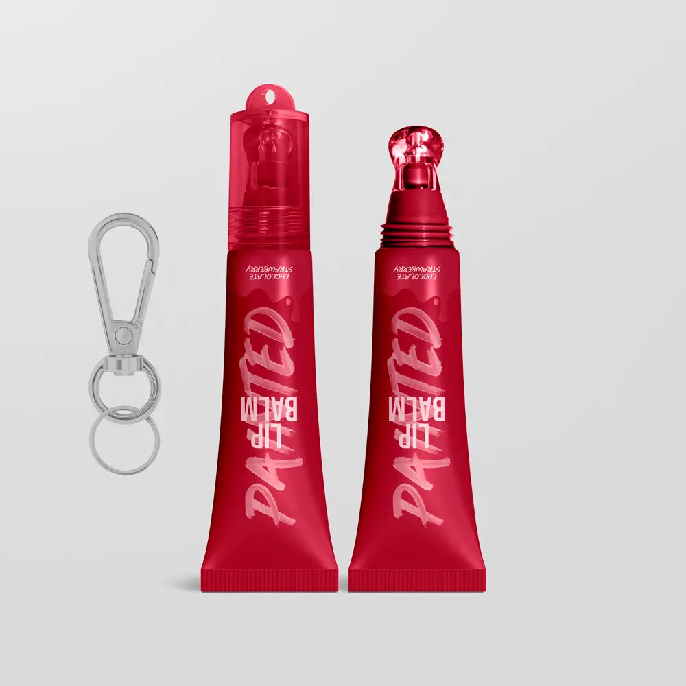 Lip Balm - Tinted Hydrating Lip Balm Treatment from Painted by James Charles | Moisturizing Long-Wearing Balm with Clear Tip & Keychain - Individual 15Ml Single