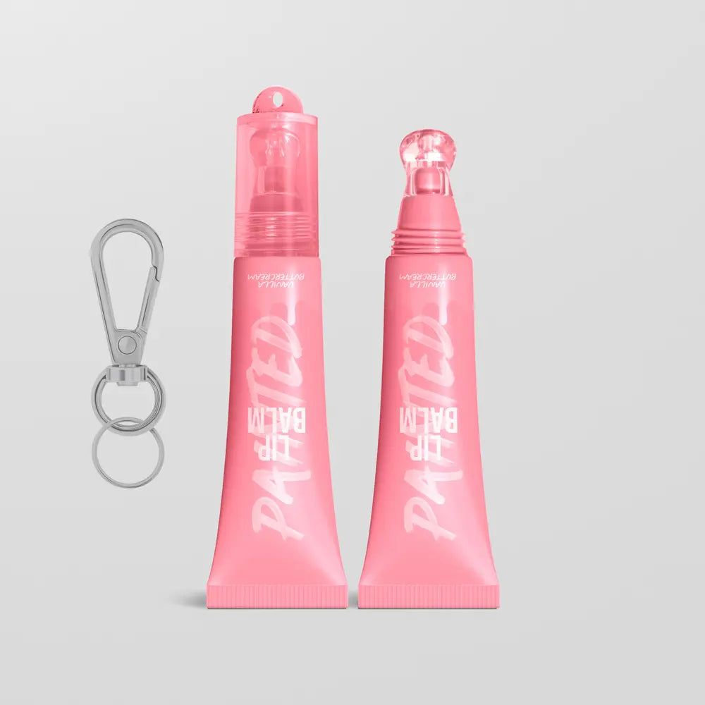 Lip Balm - Tinted Hydrating Lip Balm Treatment from Painted by James Charles | Moisturizing Long-Wearing Balm with Clear Tip & Keychain - Individual 15Ml Single