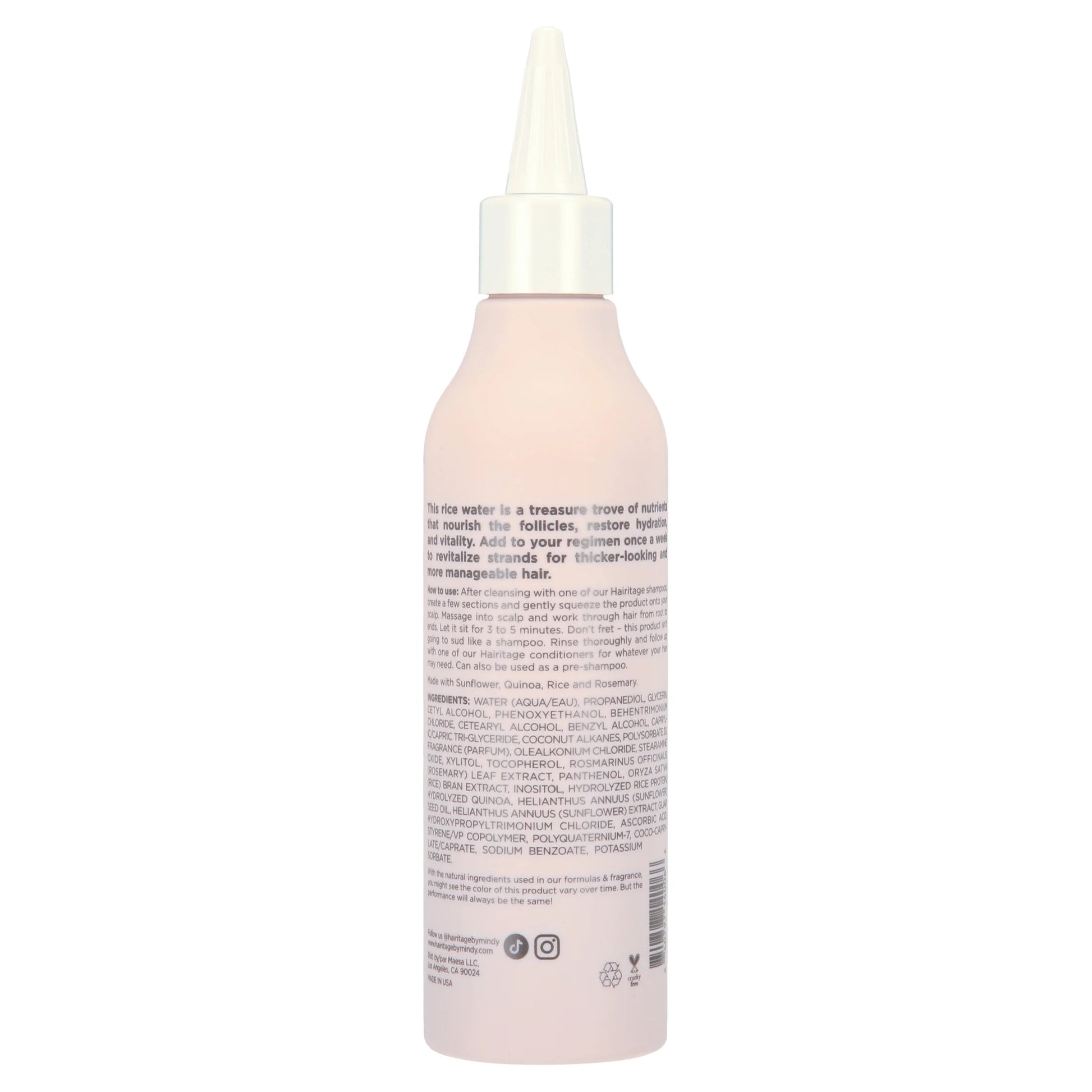 Rice Water Scalp Cleansing Treatment Rinse - 8 oz