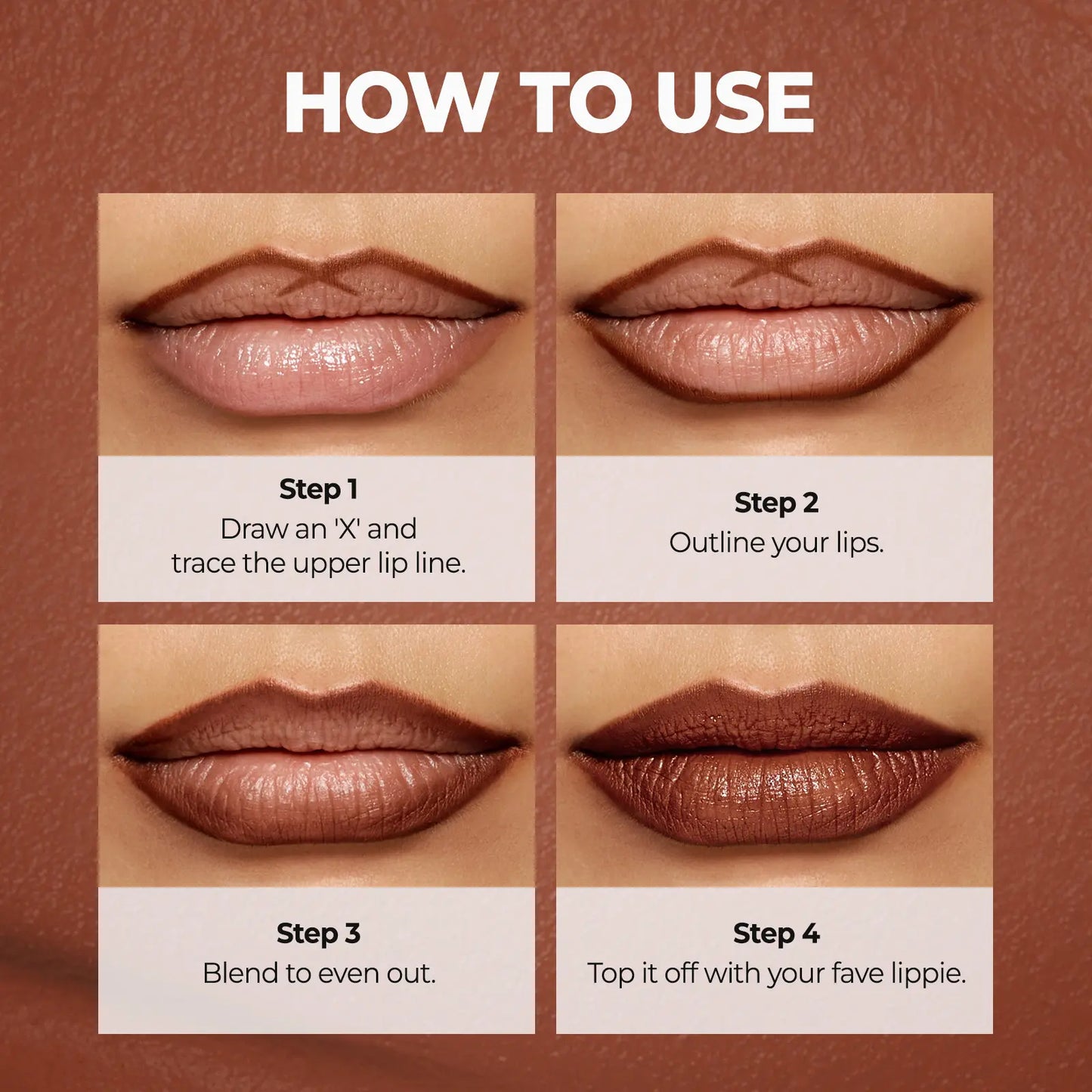 [Laka] Easy Glide Lip Liner — Creamy, Blendable Color with Smooth Application, Summervibes