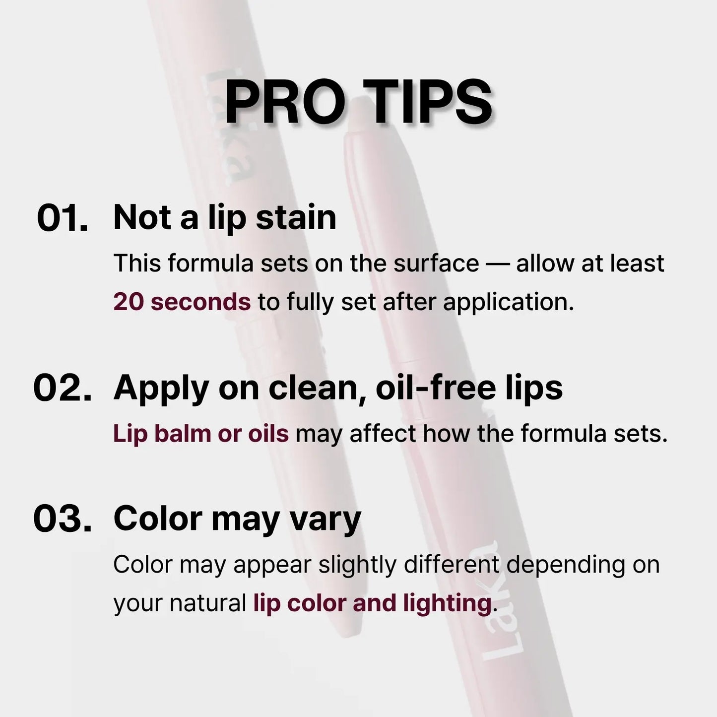 [Laka] Easy Glide Lip Liner — Creamy, Blendable Color with Smooth Application, Summervibes