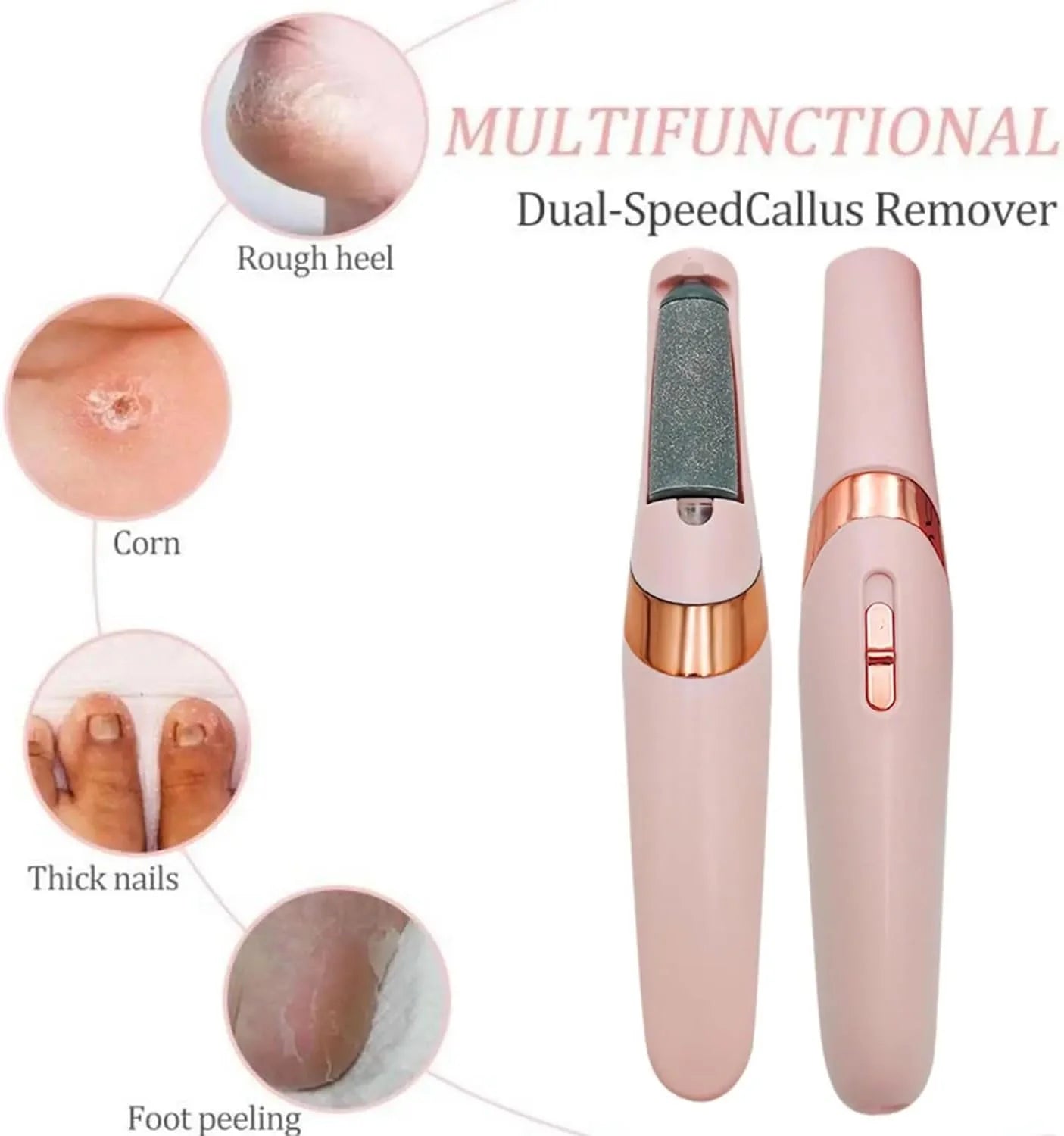 Professional Pedicure Electronic Callus Remover and Foot Care Tool