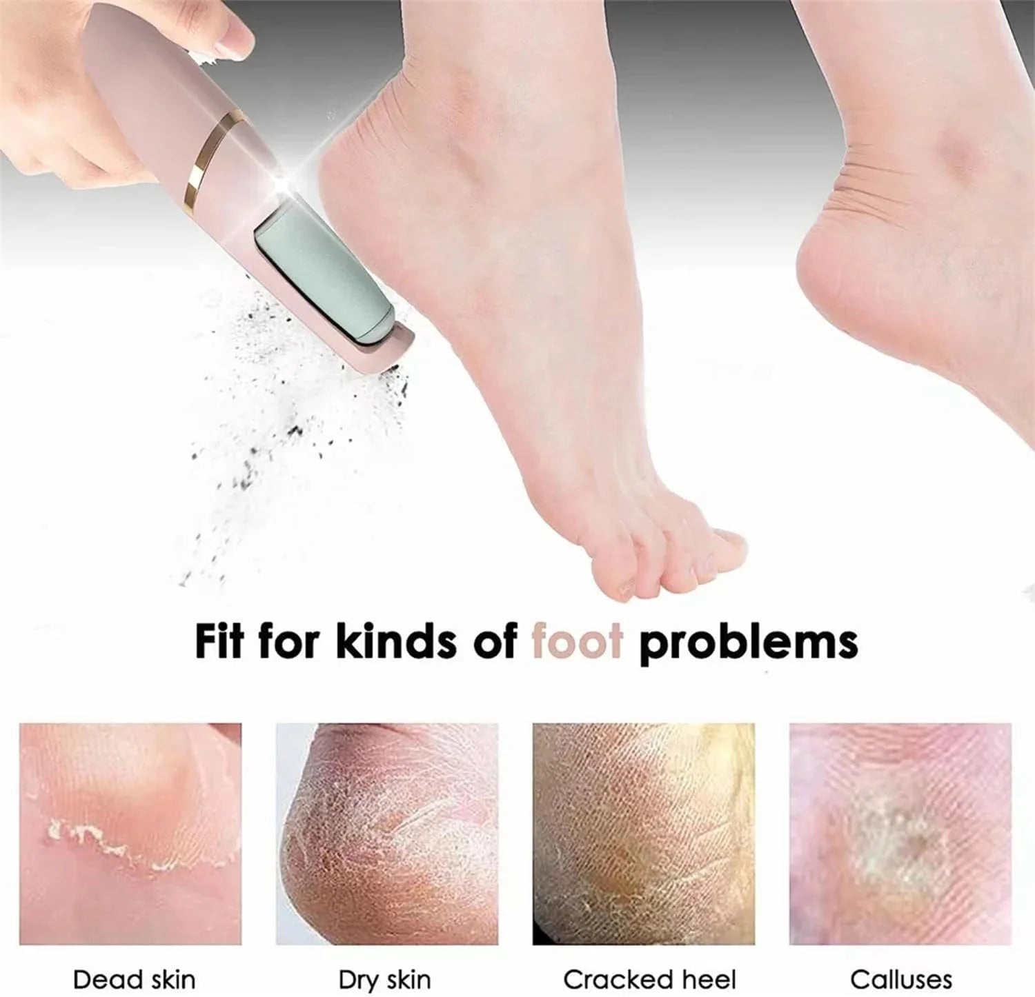 Professional Pedicure Electronic Callus Remover and Foot Care Tool